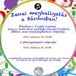 Zenei meghallgatás a Bárdosban class=