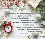 Decemberi programok  class=